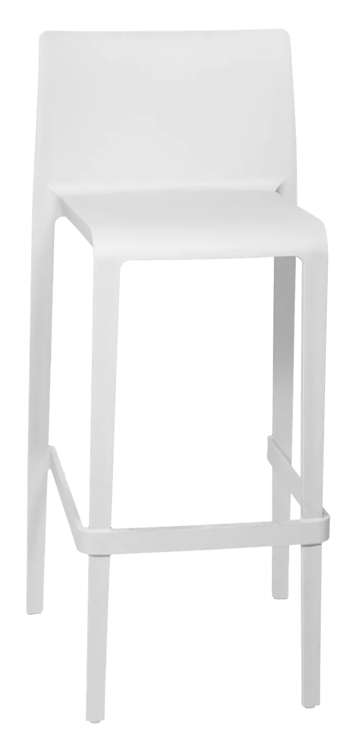 Barhocker 'Volt' Weiss